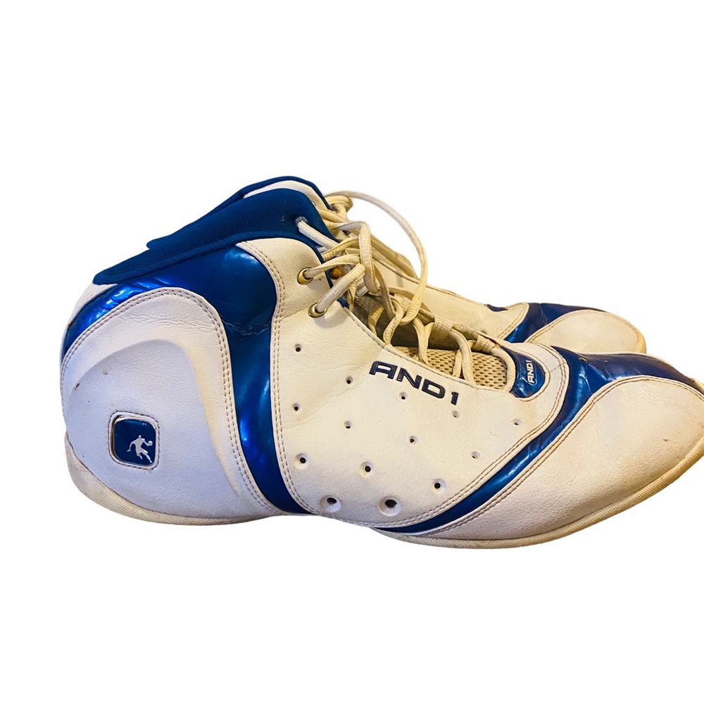 and1 blue and white